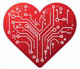 Love Data Week Heart Logo