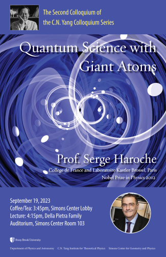 Prof. Haroche Colloquium Poster