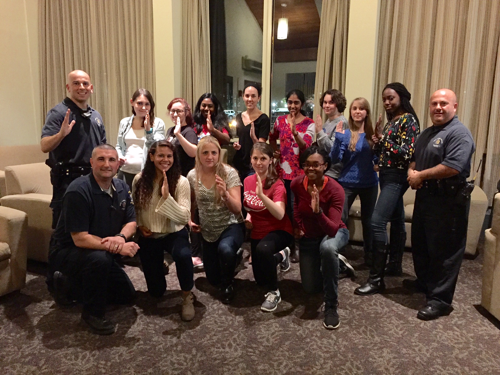 CRT team with Self Defense trainees