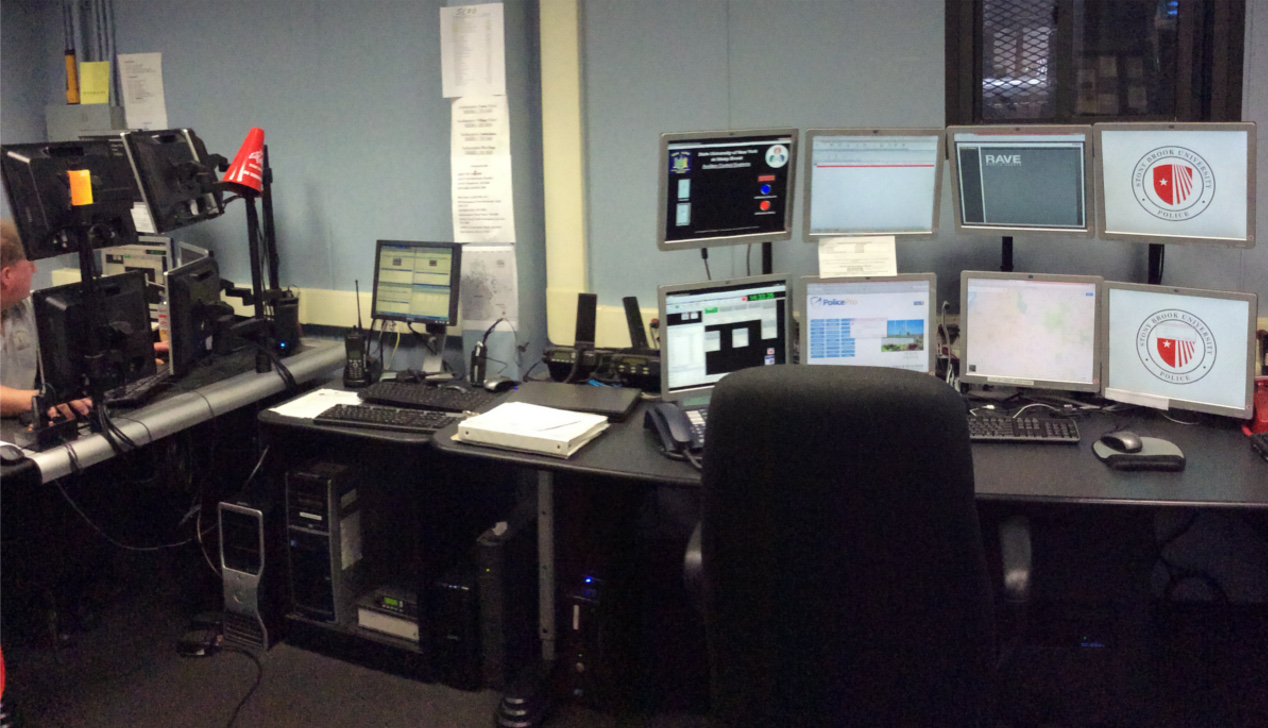 dispatch center desk
