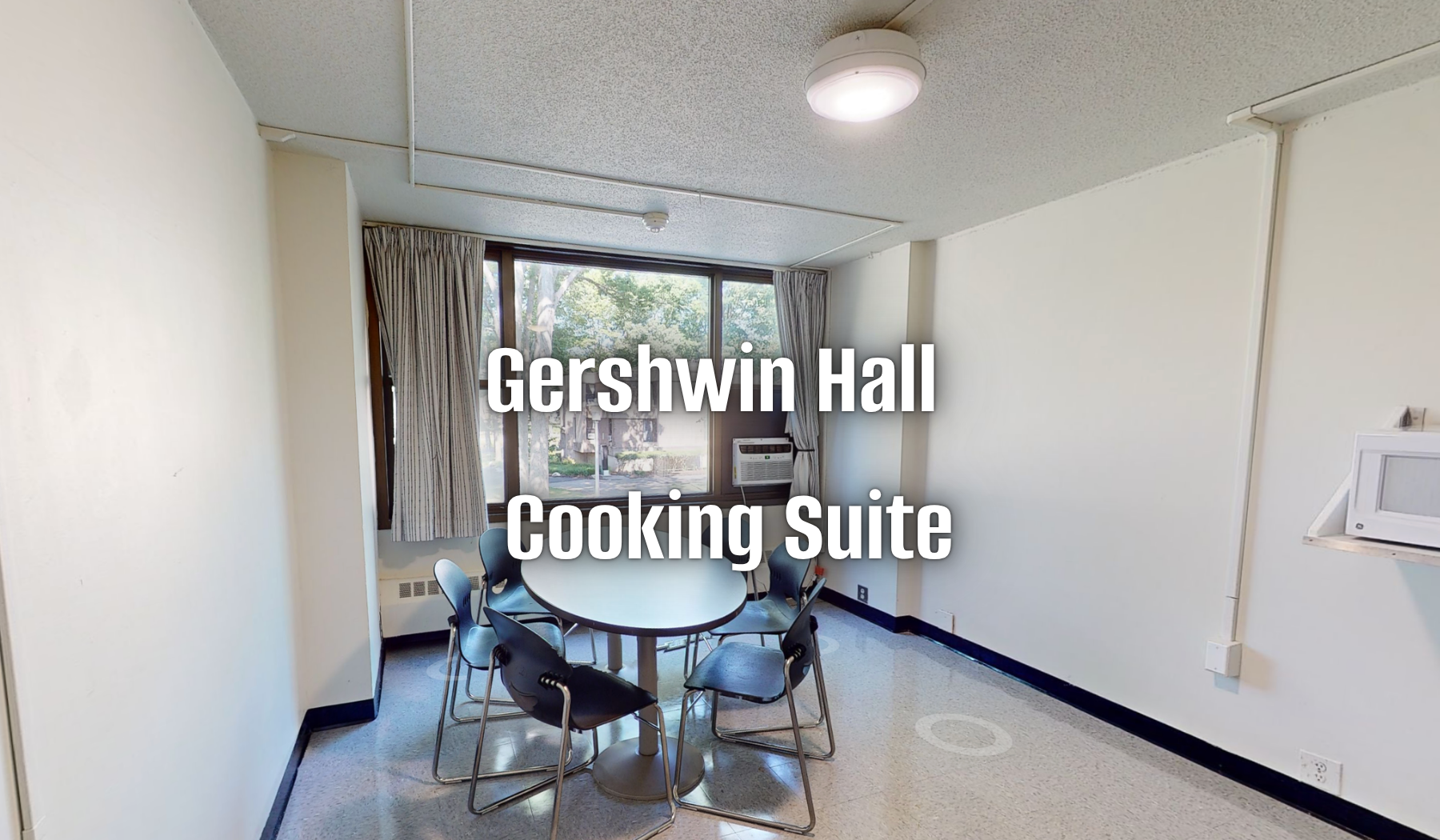 Gershwin Hall cooking suite virtual tours