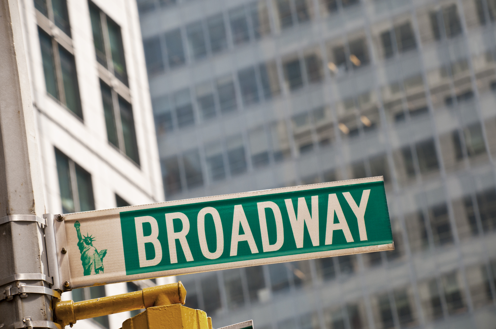 "Broadway" street sign