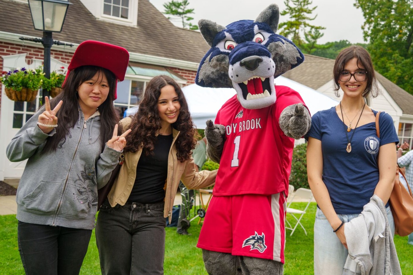 students and wolfie