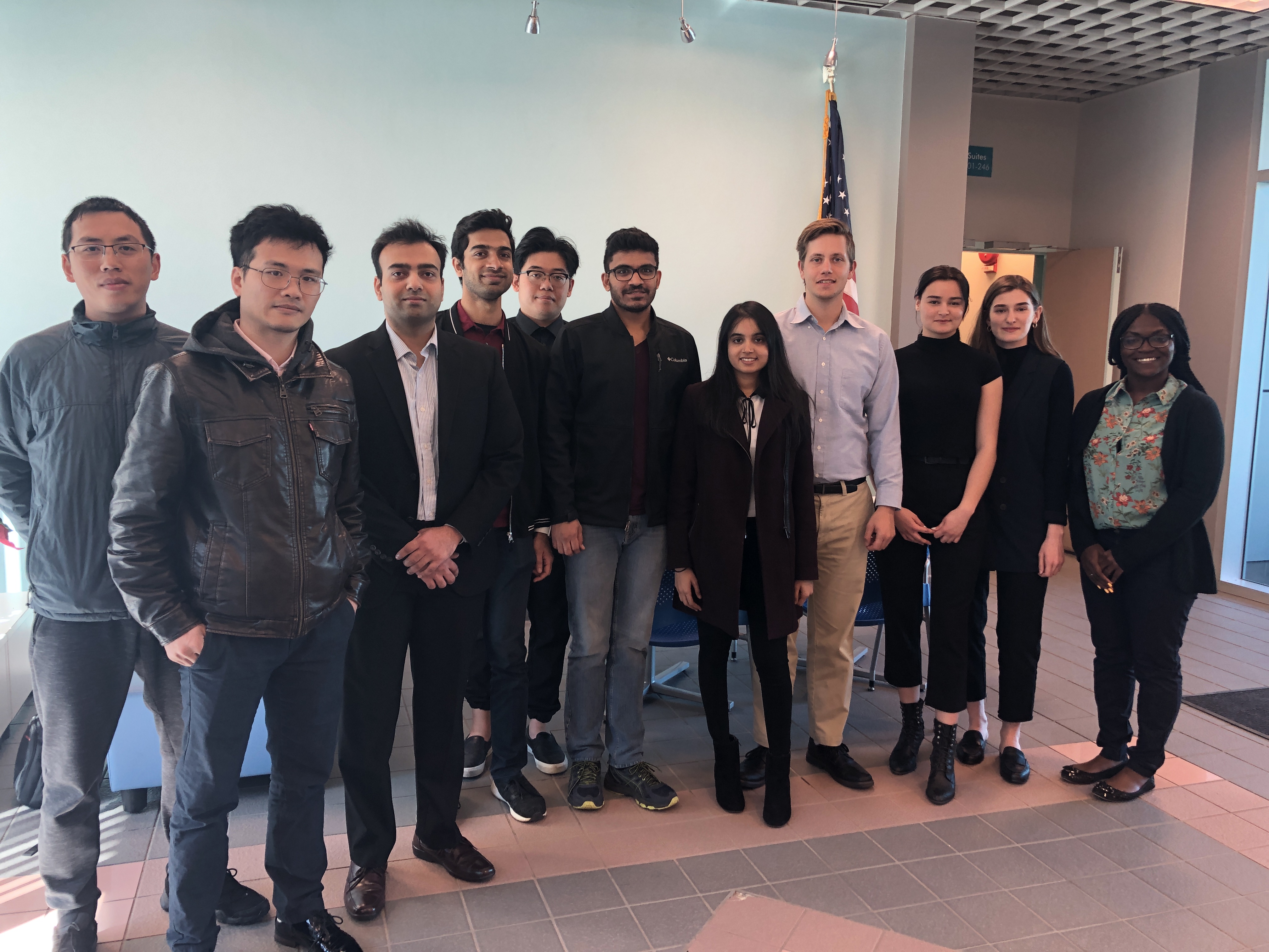 group photo of the 2019 Student Entrepreneur Challenge winners