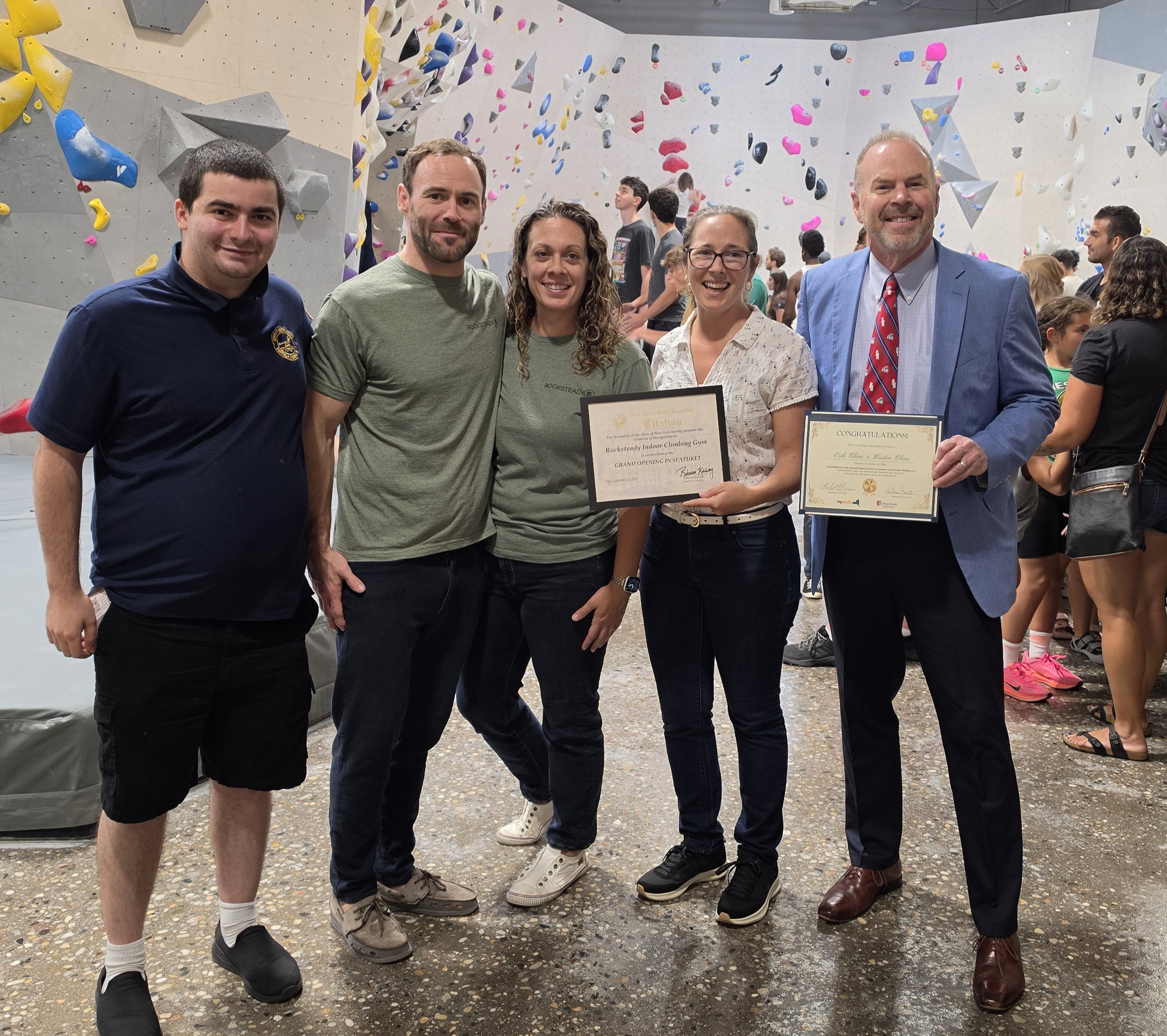 Celebrating Perseverance: Rock Steady Climbing Celebrates Grand Opening