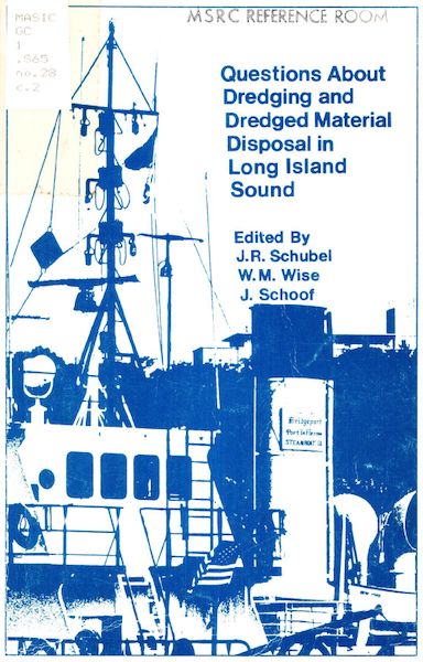 Book cover for Questions about Dredging and Dredged Material Disposal in Long Island Sound