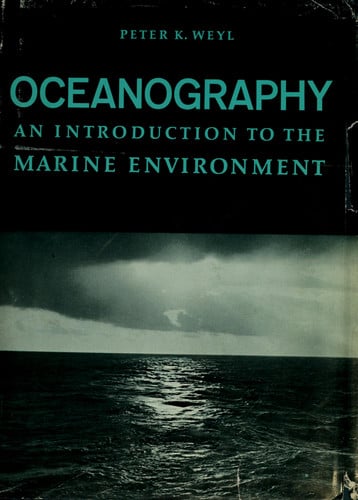 Book cover for Oceanography: an introduction to the marine environment