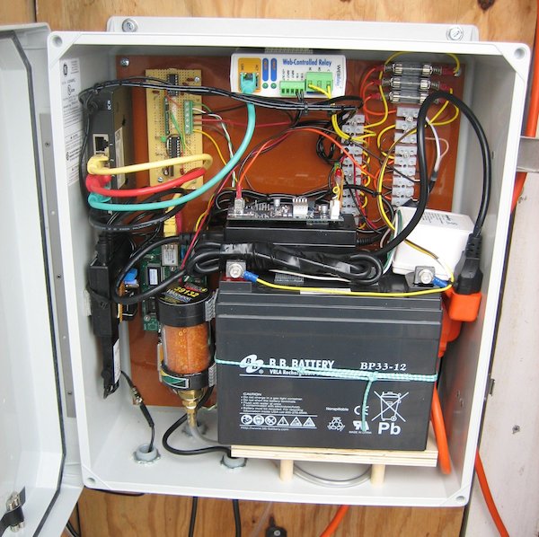 View inside an LIShore data station