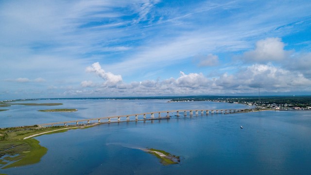 Shinnecock Bay and the Ponquogue Bridge