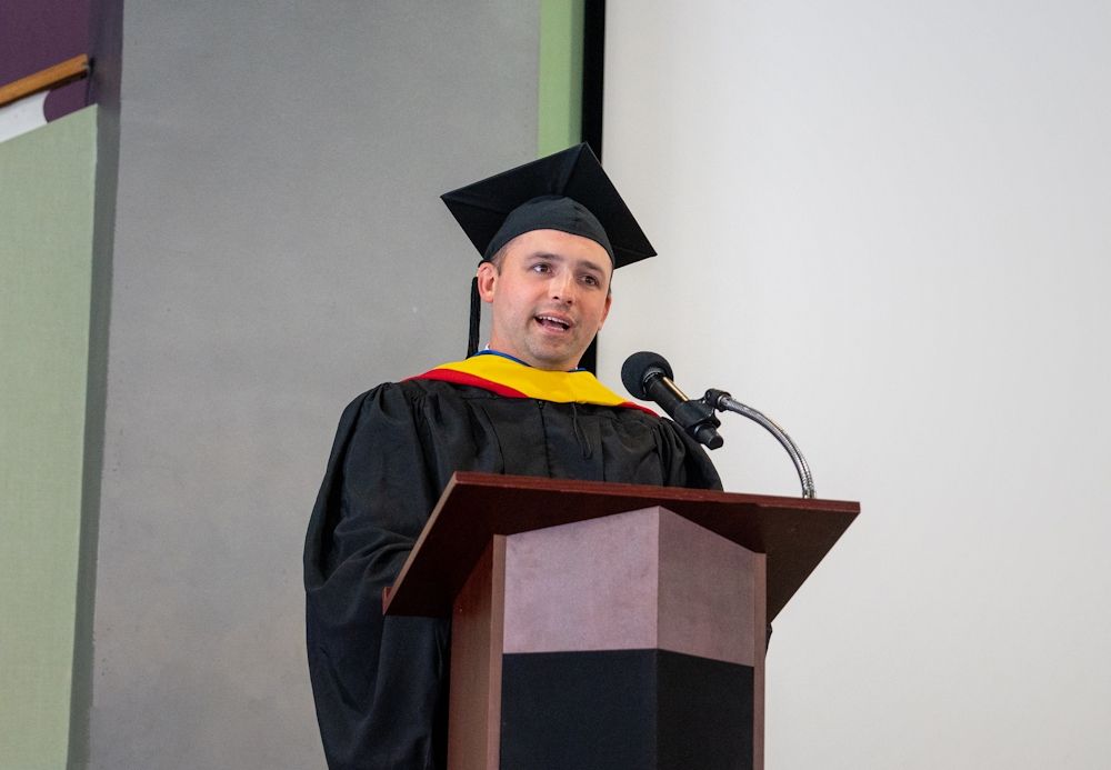 Geoff Bansen at SoMAS Graduation