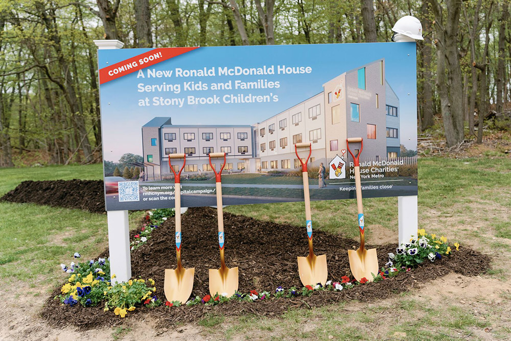 ronald mcdonald house groundbreaking
