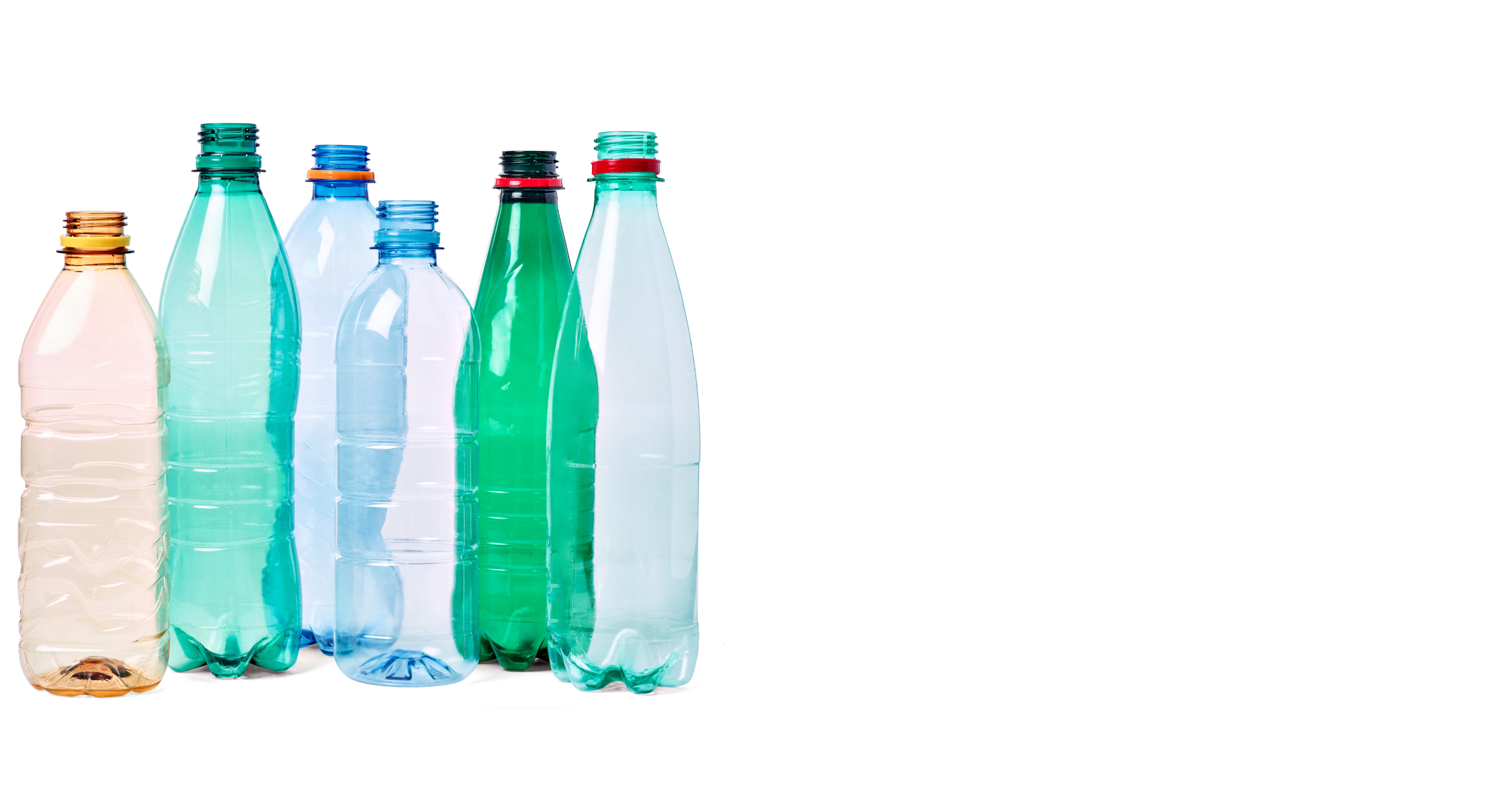 empty plastic bottles