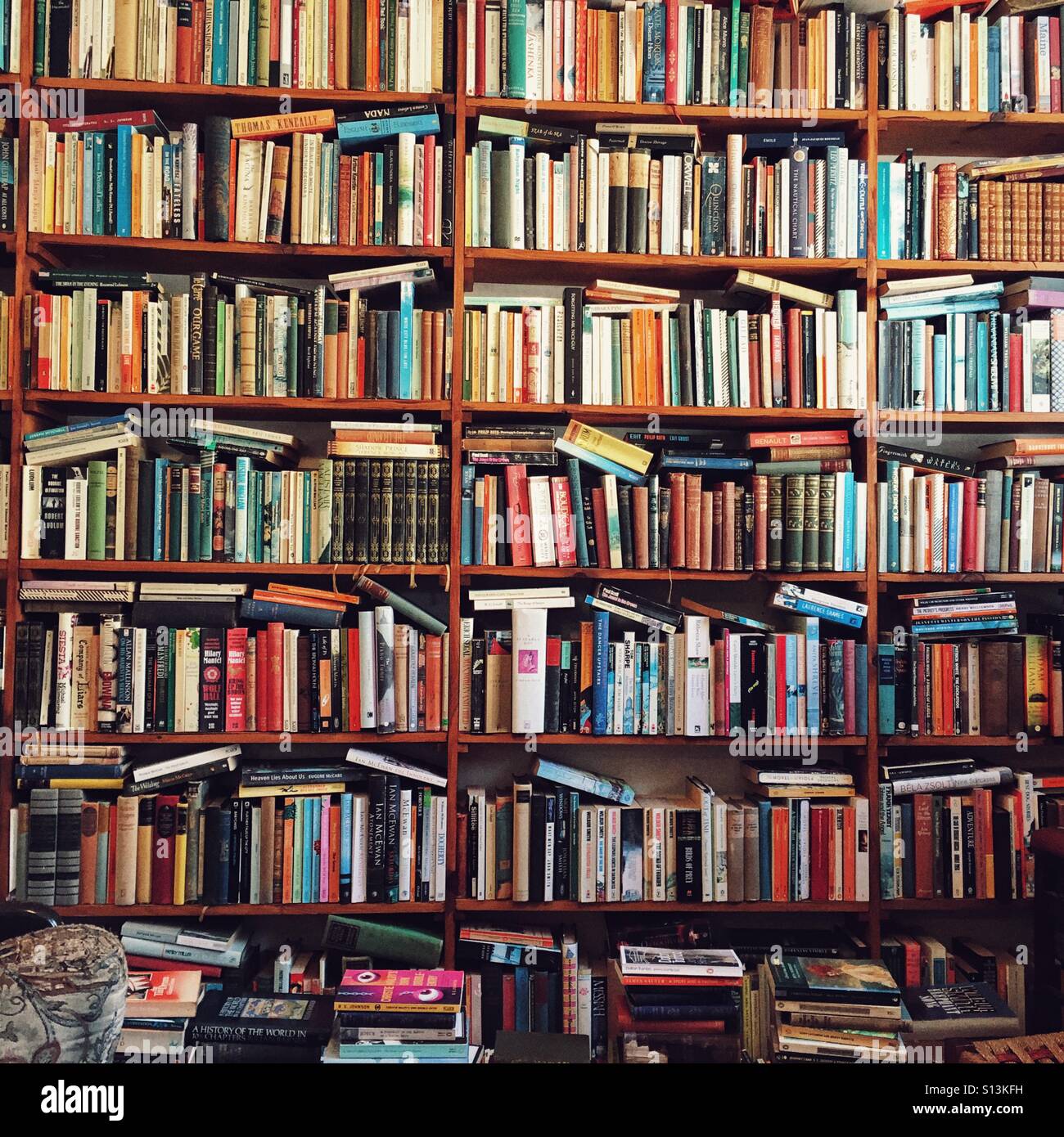 Bookshelves Full